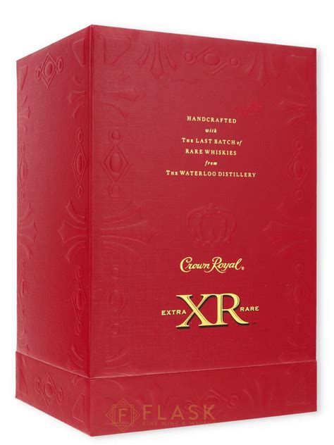 Crown Royal XR Extra Rare Whisky, Red Box Waterloo [On Sale] - Flask Fine Wine