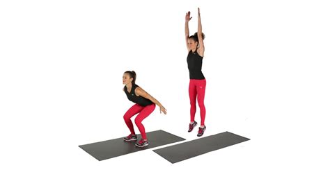 Jump Squats | Butt-Toning Exercises For Glutes | POPSUGAR Fitness Photo 11