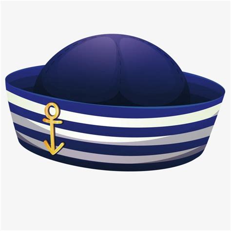 Sailor Cap PNG Picture, Vector Sailor Cap, Hat, Stripe, Naval Wind PNG Image For Free Download ...