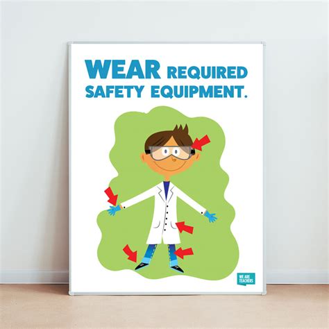 7 Free Printable Lab Safety Rules Posters - WWDW Podcast