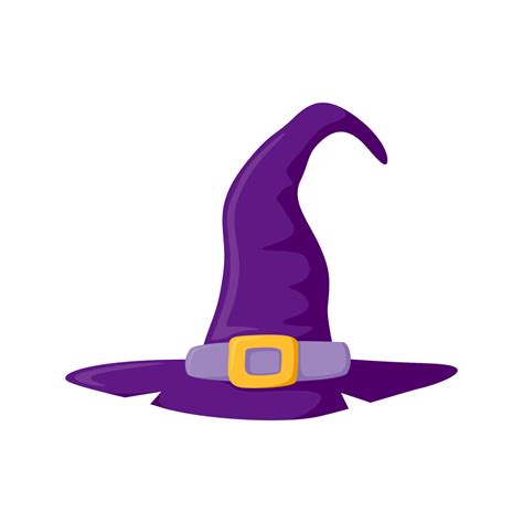 Wizard Hat isolated on white background 11083516 Vector Art at Vecteezy