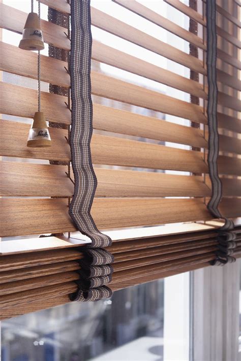 Brown Wooden Blinds & Window Shades at Lowes for Window Decor - Wooden ...