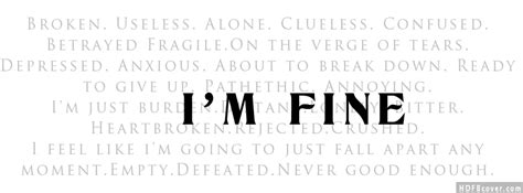 I Am Fine Quotes. QuotesGram