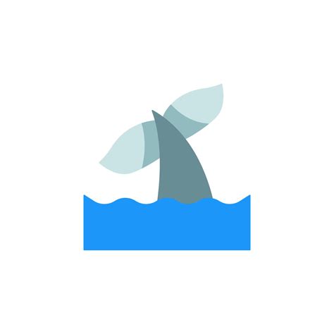 Whale, ocean vector icon 22570011 Vector Art at Vecteezy