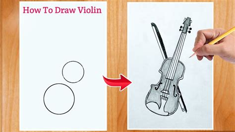 How To Draw A Girl Playing Violin Step By Step - Design Talk