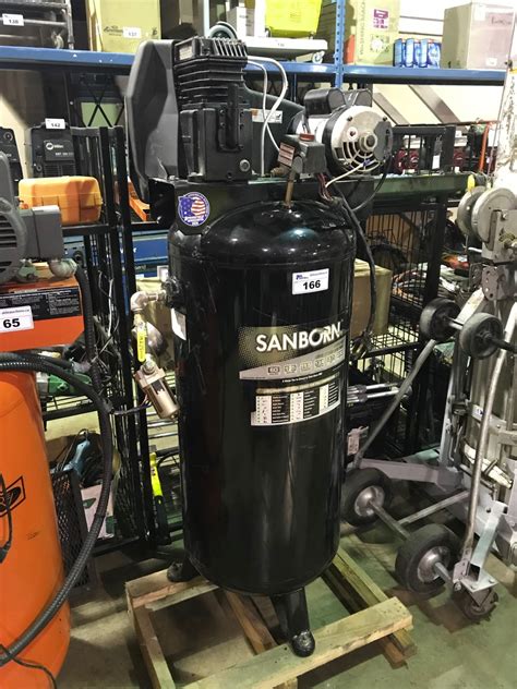 SANBORN SL3706056 60 GALLON UPRIGHT AIR COMPRESSOR - Able Auctions