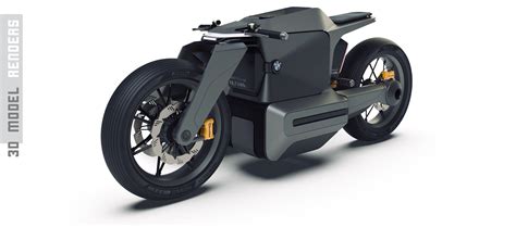 BMW Motorrad x ESMC | Long range electric motorcycle :: Behance