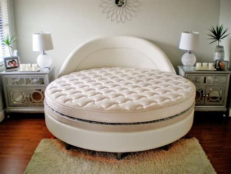 Round Bed Mattress / Round Mattress Platform Set - Foam and More : Treat yourself to the round ...