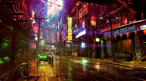 Hình nền Neon City Cyberpunk - Top Những Hình Ảnh Đẹp