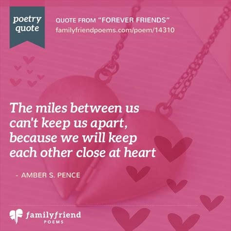 Rhyming Friendship Poem, Forever Friends