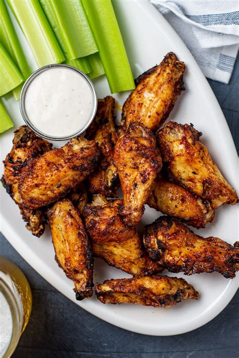 Air Fryer Chicken Wings Recipe - Kitchen Swagger