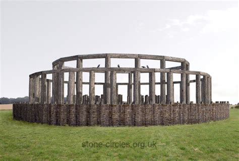 Woodhenge Henge Timber Circle - Amesbury, Wiltshire