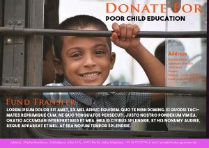 7 Best Donation Flyer Templates | Free Word Templates | MS Free Word ...