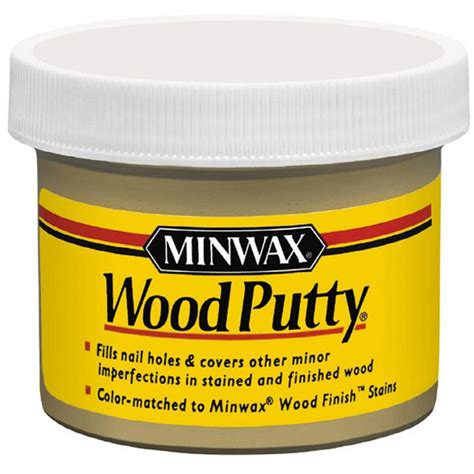 Minwax Wood Putty White Oil-based Wood Putty in the Wood Stain Repair department at Lowes.com