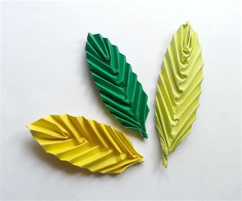 DIY Origami Leaf : 3 Steps (with Pictures) - Instructables