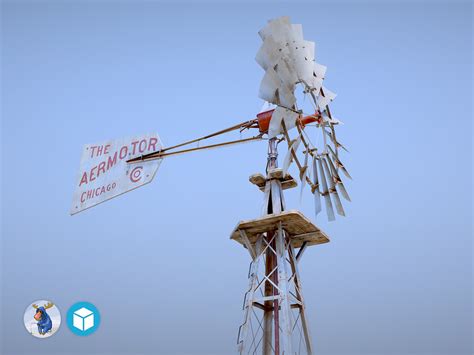 ArtStation - Aermotor WindMill | Resources