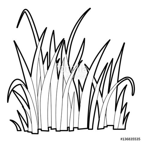 Grass Drawing | Free download on ClipArtMag