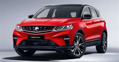 2020 Proton X50 officially revealed with two-tone red/black exterior and interior, Infinite ...