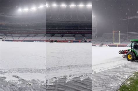 Snow Is Coming Down Hard In Denver Ahead Of Chiefs-Broncos Snow Game ...