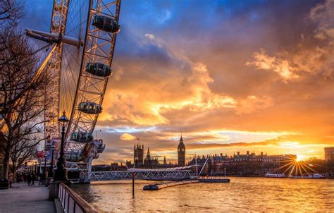 London Sunset Wallpapers - Top Free London Sunset Backgrounds - WallpaperAccess