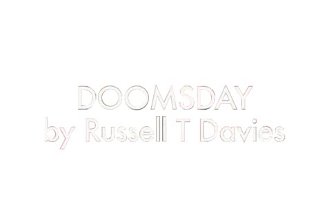 Doctor Who Doomsday Title Card PNG by DocBuffFlash82 on DeviantArt