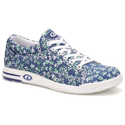 Dexter Womens Katie Bowling Shoes- Blue Floral - Walmart.com - Walmart.com