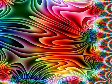 Rainbow Stretch Fractal by cdooginz on DeviantArt