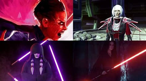 Star Wars: 12 Most Powerful Female Sith, Ranked