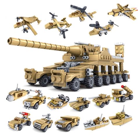 Compatible Lego Toy Mammoth Tank 16in1 – The Brick Armory