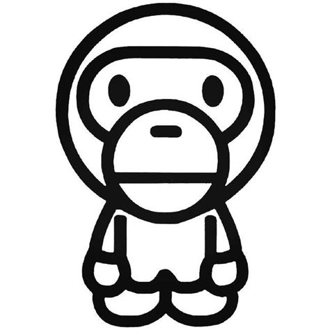 Bape Baby Milo Full Skateboard Decal Sticker – Decalfly