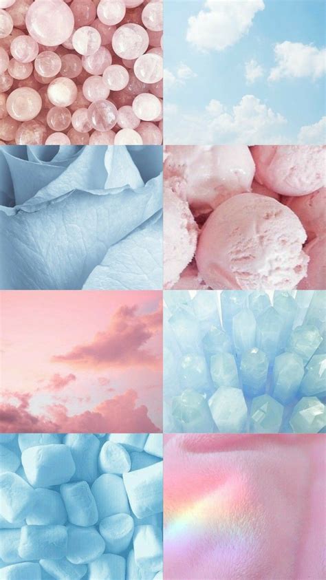 Pastel Colors Aesthetic Blue And Pink Wallpapers - Wallpaper Cave