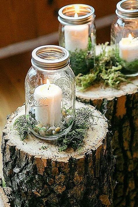 Mason Jar Wedding Centerpiece Ideas