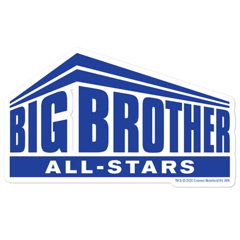 Big Brother All-Stars Logo Die Cut Sticker Bundle | CBS Store