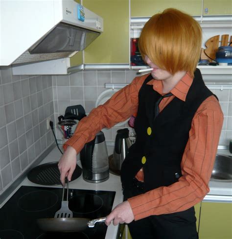 Sanji cooking by DancingSmily on deviantART