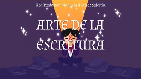 EL ARTE DE ESCRIBIR