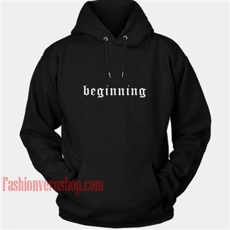 Beginning Logo HOODIE - Unisex Adult Clothing