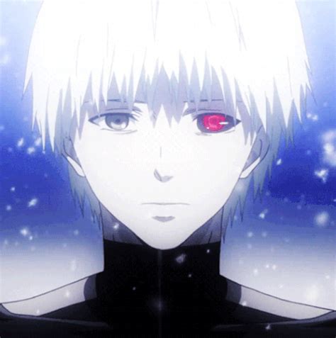 Tokyo Ghoul Ken Kaneki Staring GIF | GIFDB.com