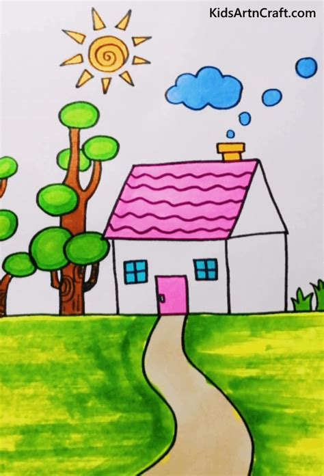 Easy Drawings & Painting Ideas for Kids - Kids Art & Craft | Easy drawings for kids, Drawing ...