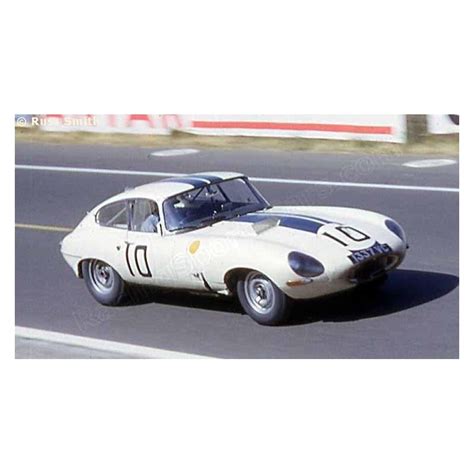 Jaguar E Type Lightweight - Le Mans 1962 nº10 - LEMANSDECALS