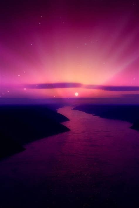 Purple and Pink Sunset Wallpaper - WallpaperSafari