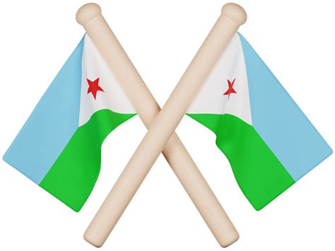 15 3D Djibouti Flag Map Illustrations - Free in PNG, BLEND, GLTF - IconScout