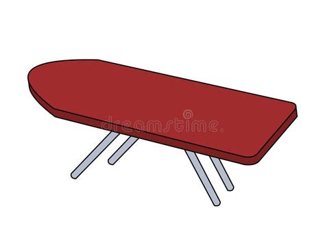 Ironing Board Clip Art Illustration Vector Isolated Stock Vector - Illustration of graphics ...