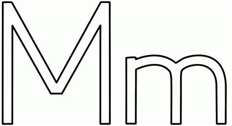 Free Letter M Clipart Black And White, Download Free Letter M Clipart Black And White png images ...