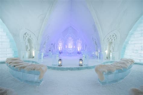 An Ice Bar, Luxury Suites and An Ice Chapel: A Look Inside Quebec's Ice Hotel