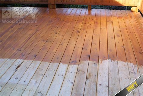 Staining Pressure Treated Deck Wood • Bulbs Ideas