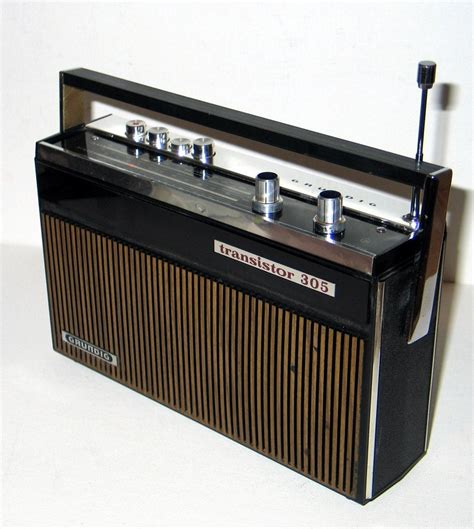 1960 GRUNDIG TRANSISTOR 350 AM/FM RADIO Fully by 4EyesAndEars