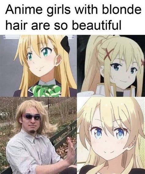 Blonde anime girls - Meme subido por midabe01 :) Memedroid