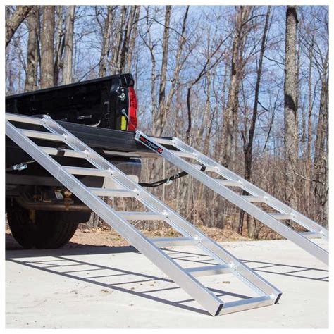 Yutrax 1500-Pound Aluminum Truck Bed Loading Ramps : YUTX195