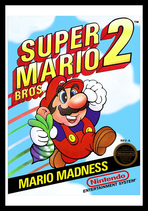 NES – Super Mario Bros. 2 | Retro Game Cases