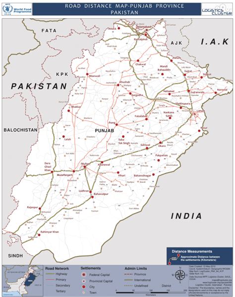 Punjab Road Map | Color 2018